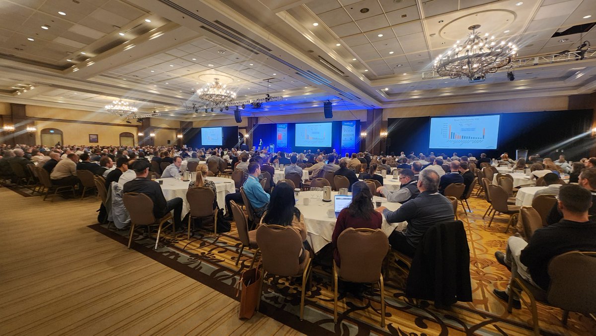 We’ve enjoyed catching up with fellow industry peers at the Banff Pork Seminar, all while taking in some incredible views. It’s the final day of the conference and we’d love to chat with you in Booth #13!