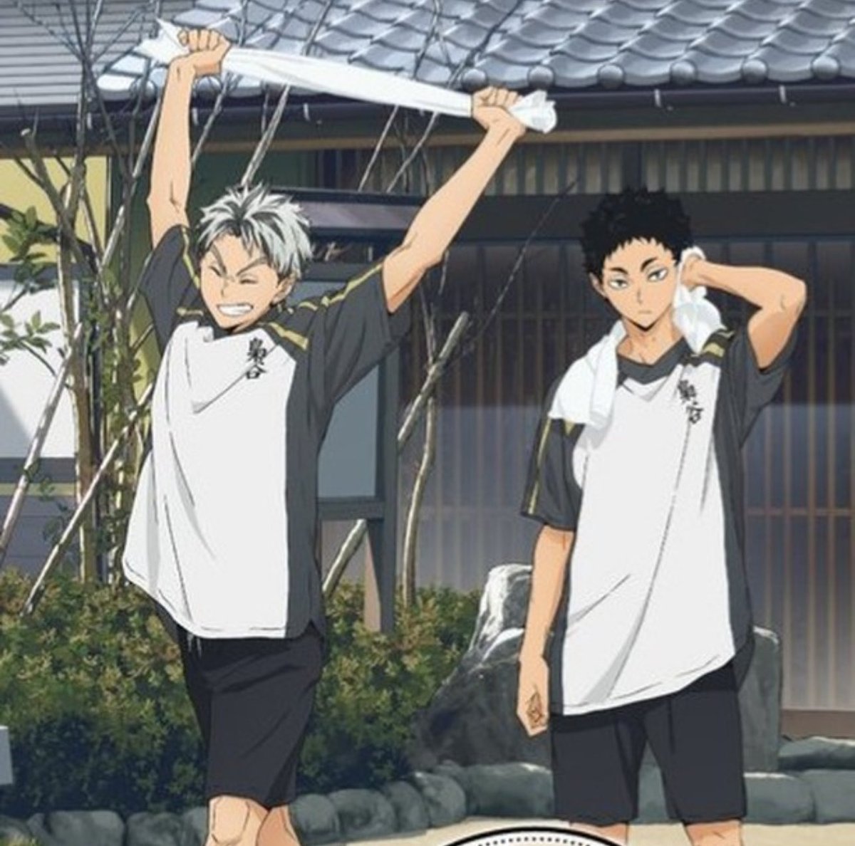 I’m still not over Bokuto’s hair down