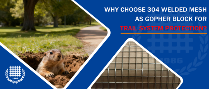 Why Choose 304 Welded Mesh as a Gopher Block for Trail System Protection?

Hashtags: #LandscapeArchitecture #TrailMaintenance #Geotechnical #304Stainless #WeldedMesh #InfrastructureProtection
maishimfg.com/news/why-choos…