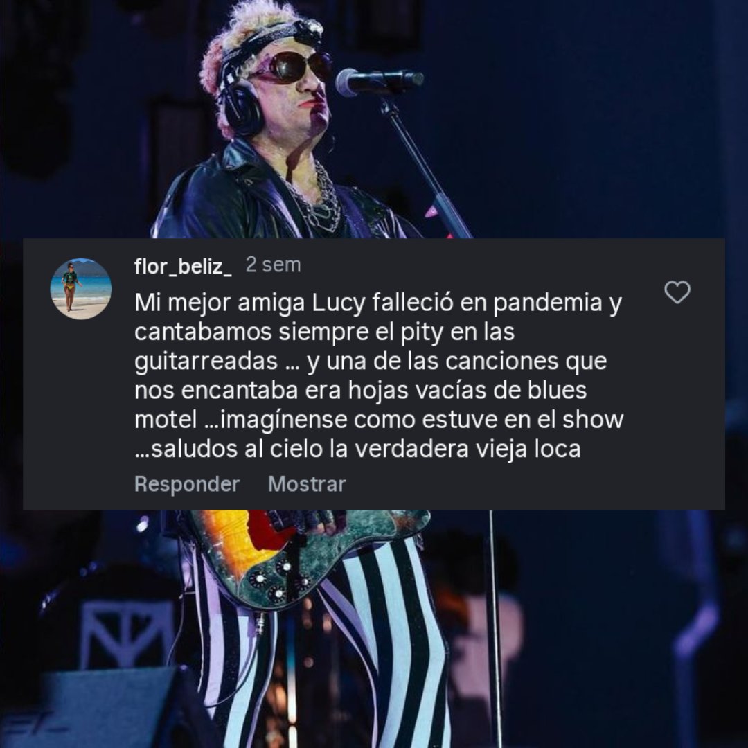 Por esto tenía que volver el Pity, pt 4 ❤️‍🩹

¿Acaso falta decir algo más? La música es lo más lindo que tenemos, es lo único que nos devuelve a ese lugar al que parece imposible volver a entrar y te levanta cuando parece que ya no das más.