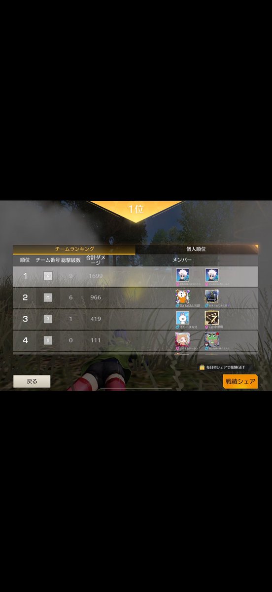 荒野たのし笑 7キル1300ダメキャリー

一般だから500円♡