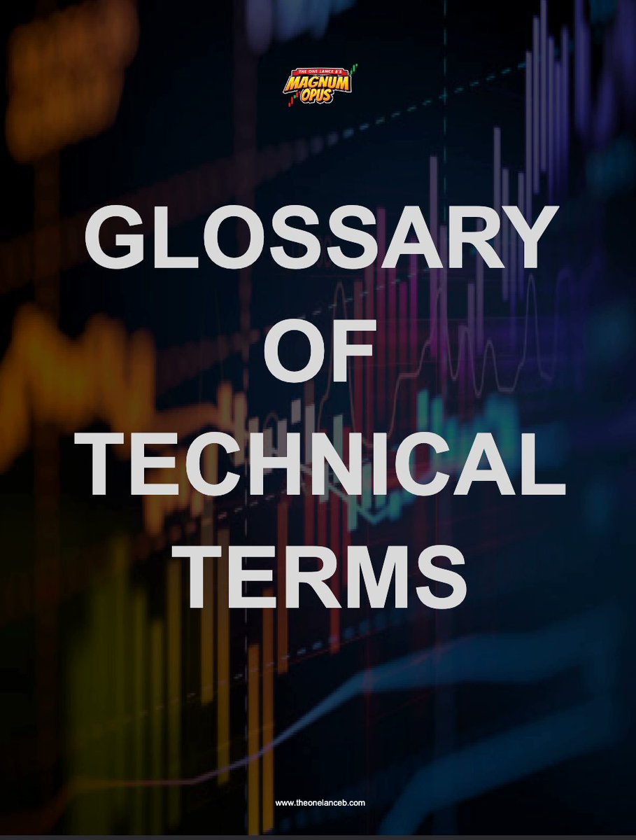 TheOneLanceB's tweet photo. BEGINNER TRADING GLOSSARY!

My formidable flock of interns have compiled a glossary of technical terms to help beginner traders. Please share if useful.

No email required, download here:
https://t.co/wPLU2bYeI4 https://t.co/qXA5Ggl61a