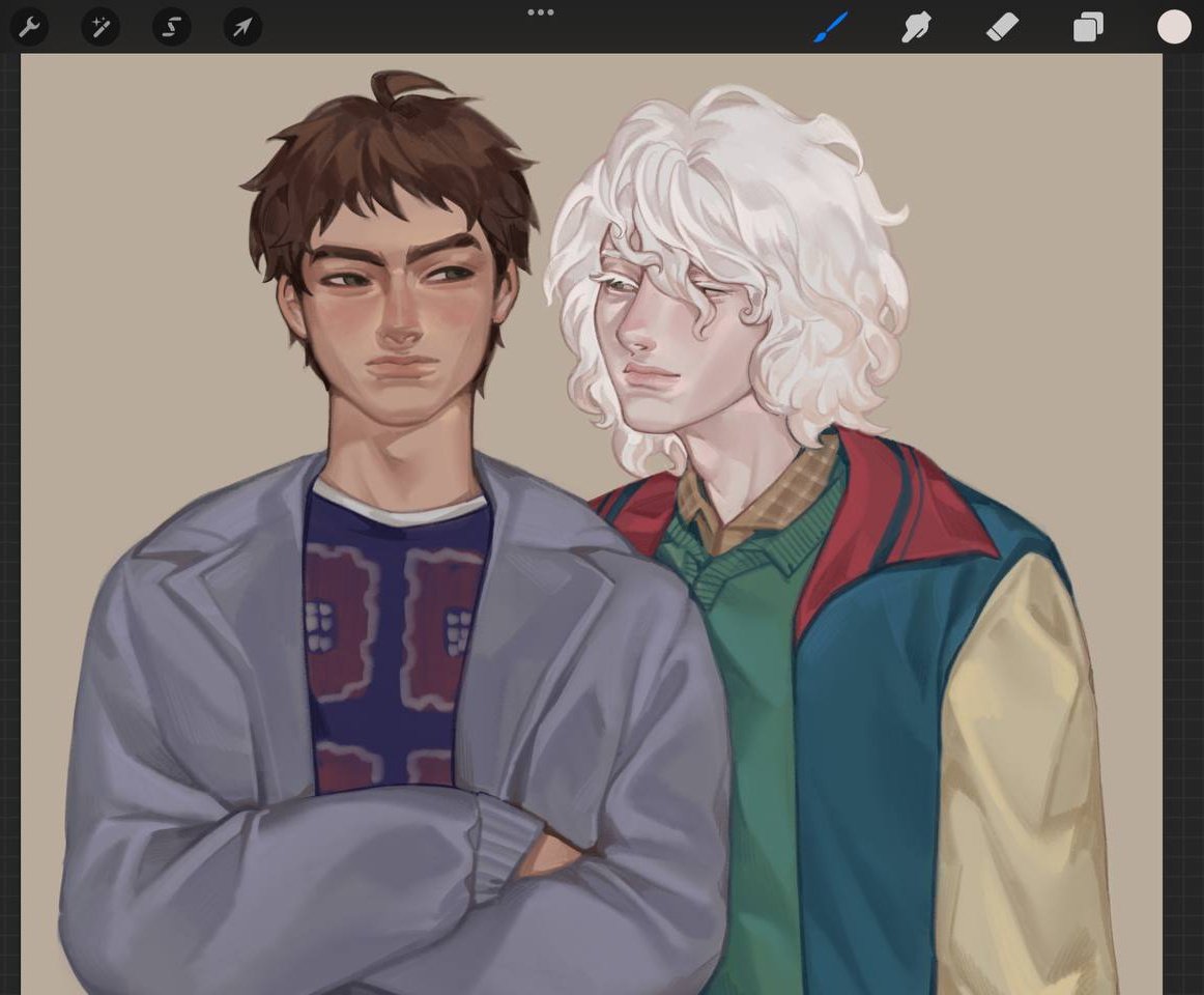 Mashkdemss011's tweet photo. Komahina byler. Who cheered https://t.co/XdCQiEWYs7
