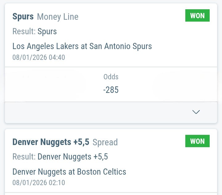 PrimeEnergy33's tweet image. WE DID IT AGAIN 💵💲💸💰💸💵💰💲💵

10 NBA picks yesterday

Went 8-2 = 80% win rate

Tomorrow we officially start with PARLAYS = MORE PROFIT 💵💲💰💸💲💰💵💸

#ADVANCED #NUMEROLOGY #SPORTSCODE