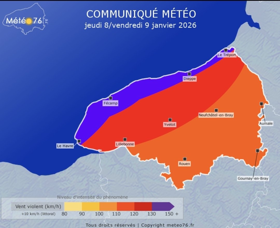 Confirmation de la Zone Violette pour le littoral Normand ca va décorner les Boeufs