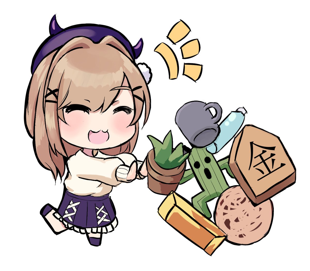 aritotoma's tweet photo. #るるのアトリエ 
そろそろ人間いけそう？
無理か～ https://t.co/mt5xAkkap6