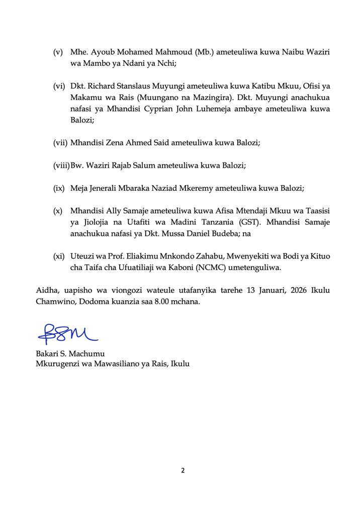 ikulu_Tanzania tweet media