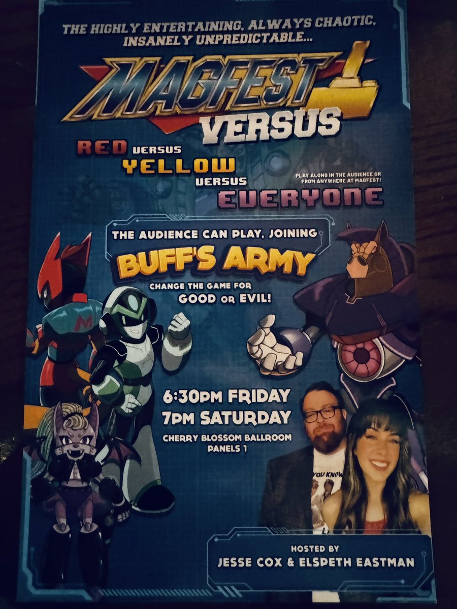 JesseCox's tweet image. #MAGFest2026