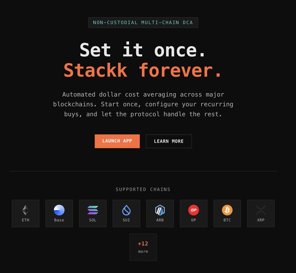 Cooking something new.

Drop your address + chain to get 0% protocol fees for the first year -> first 100 addresses