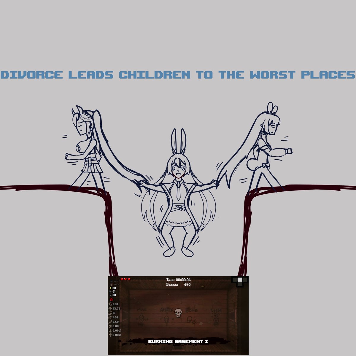 Dmen Doodle from “It takes two” stream🌸☕️ requested by ✨Mario✨