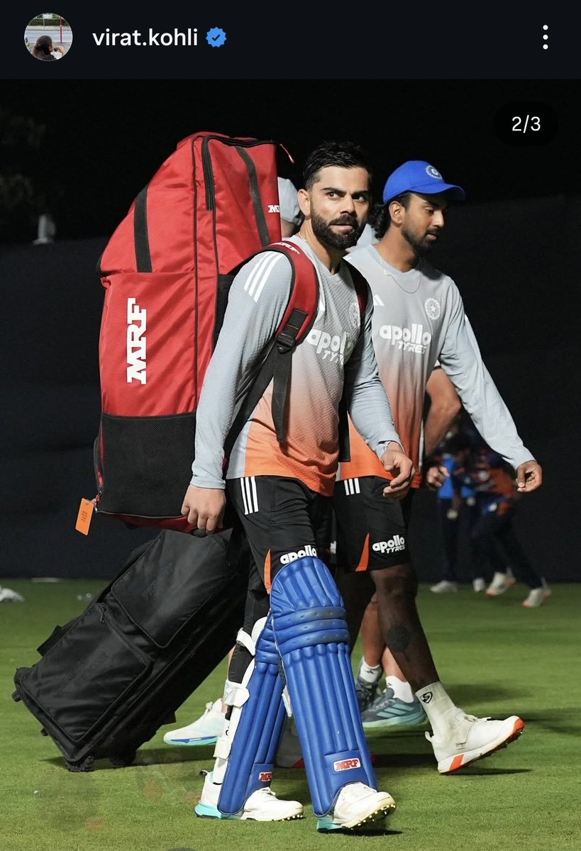 I can’t even recall the last time he posted something about his practice session. My GOAT truly is back 😭❤️