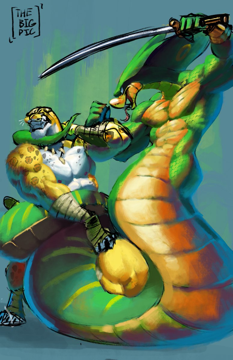 thebigpicpaint's tweet image. Another personal piece of artwork I eventually gave up on as it was taking too long and had to complete commissions. Maybe I’ll return to this someday.