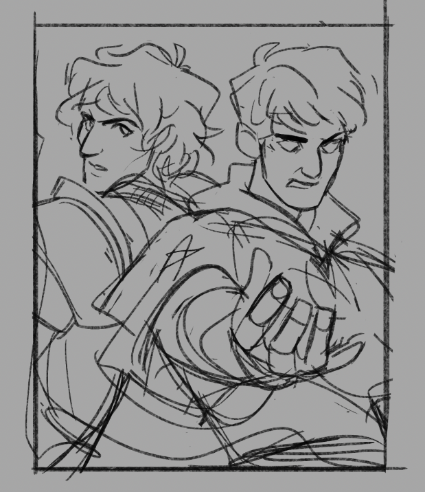 idk if I'll finish all of these, but here are some #byler and #cleradin sketches~