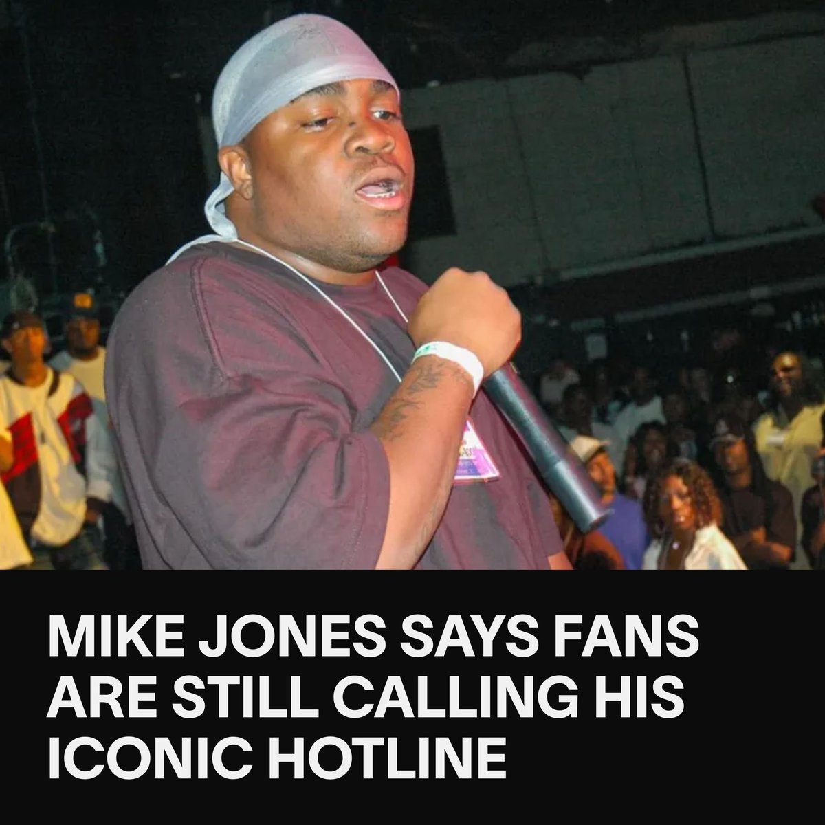 VICE's tweet photo. You just sang the phone number in your head. Mike Jones says fans are still calling his 281-330-8004 number two decades after his hit song "Back Then." https://t.co/353wZudL9S https://t.co/VWlK0vuM5t