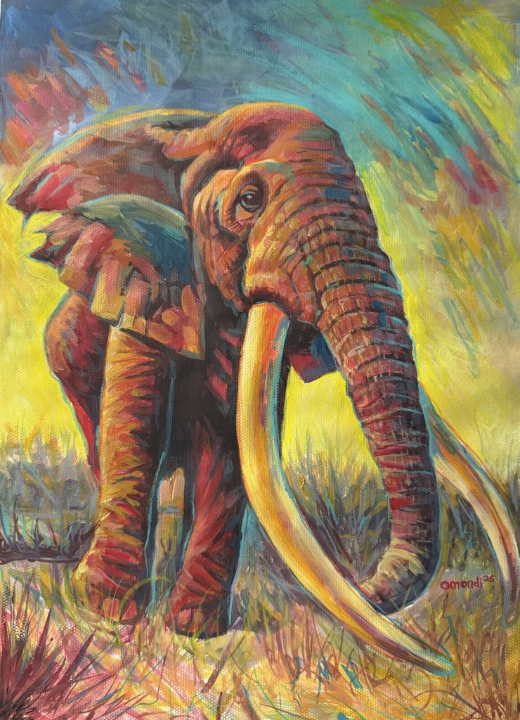 Collins Omondi Art tweet media