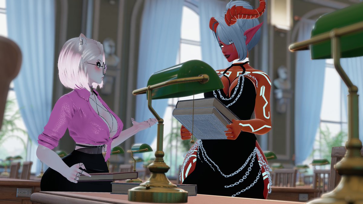 Frosty_Pink's tweet photo. With me @FrostySuccubuss 
My Model by @iTomiVR  
📸= @OcWintair https://t.co/OAYNMwV1UM