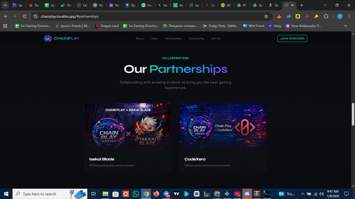 N7GUILD's tweet photo. Our website was updated today https://t.co/a3U0UTUta7
Contain our partnership with @CodeXero_xyz &amp; @isekaiblade 
All upcoming events and tournament will be uploaded to our website soon https://t.co/bgu8QAhQxl