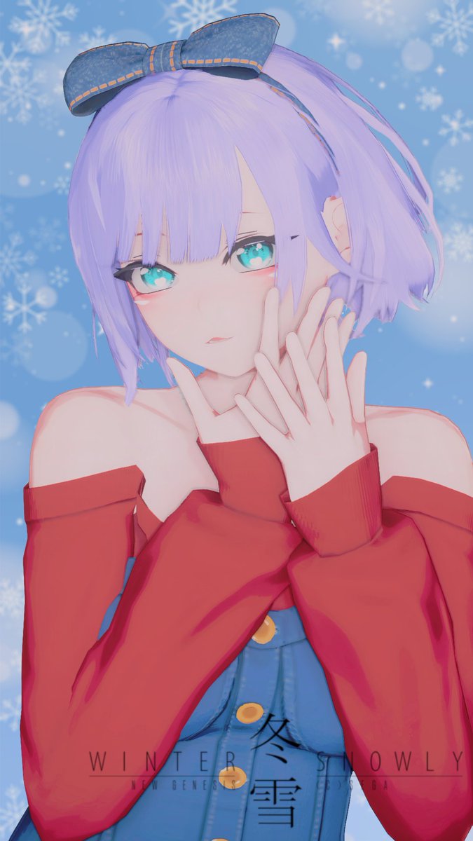 おはよ金曜日☀️
新しいヘア、レイヤーたっぷりでふわっと軽やか～☺️ 
いい感じだよ～♪🩵❄️🫶
#PSO2NGS_SS 
#メンテの日じゃないけどssを貼る 
#ma7ロゴ #OKUMONO