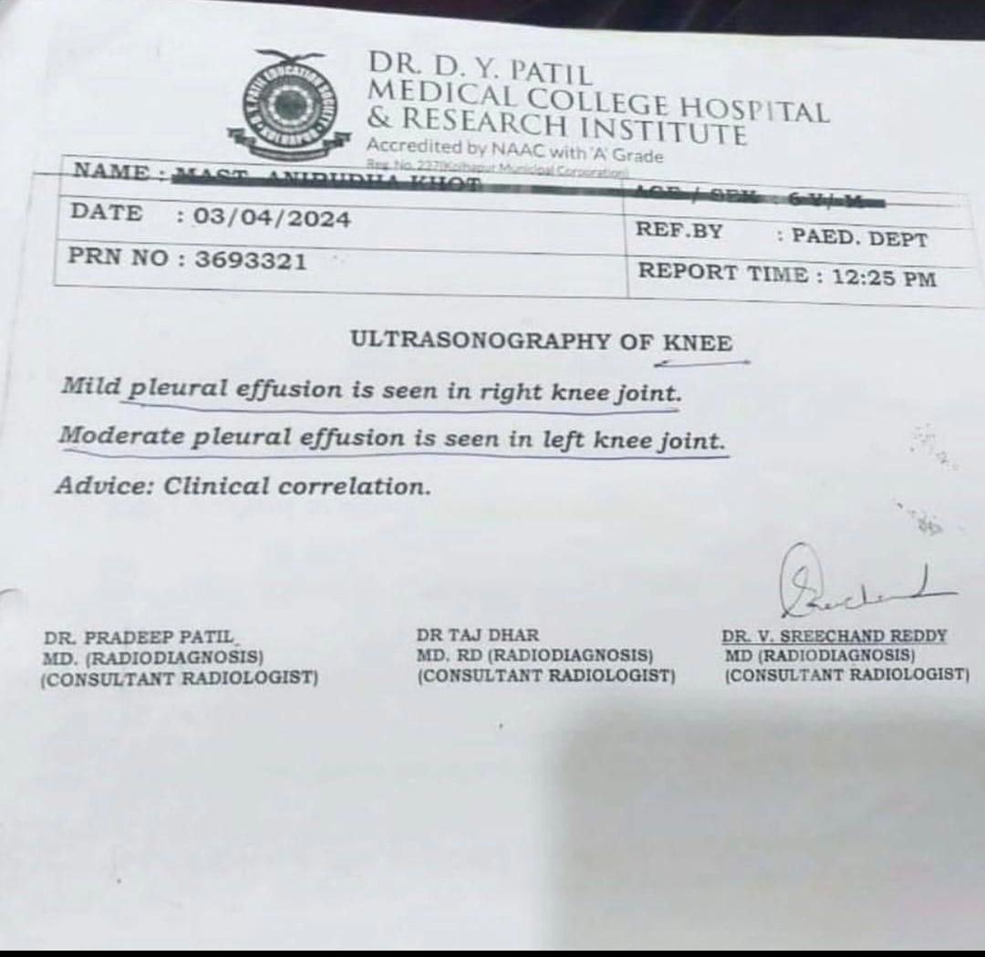 aasportsmed's tweet photo. 🤣*Pleural effusion in both knee joints*
Can it be--
  *KNEEMONIA*😜 https://t.co/8ucVB6FhEk