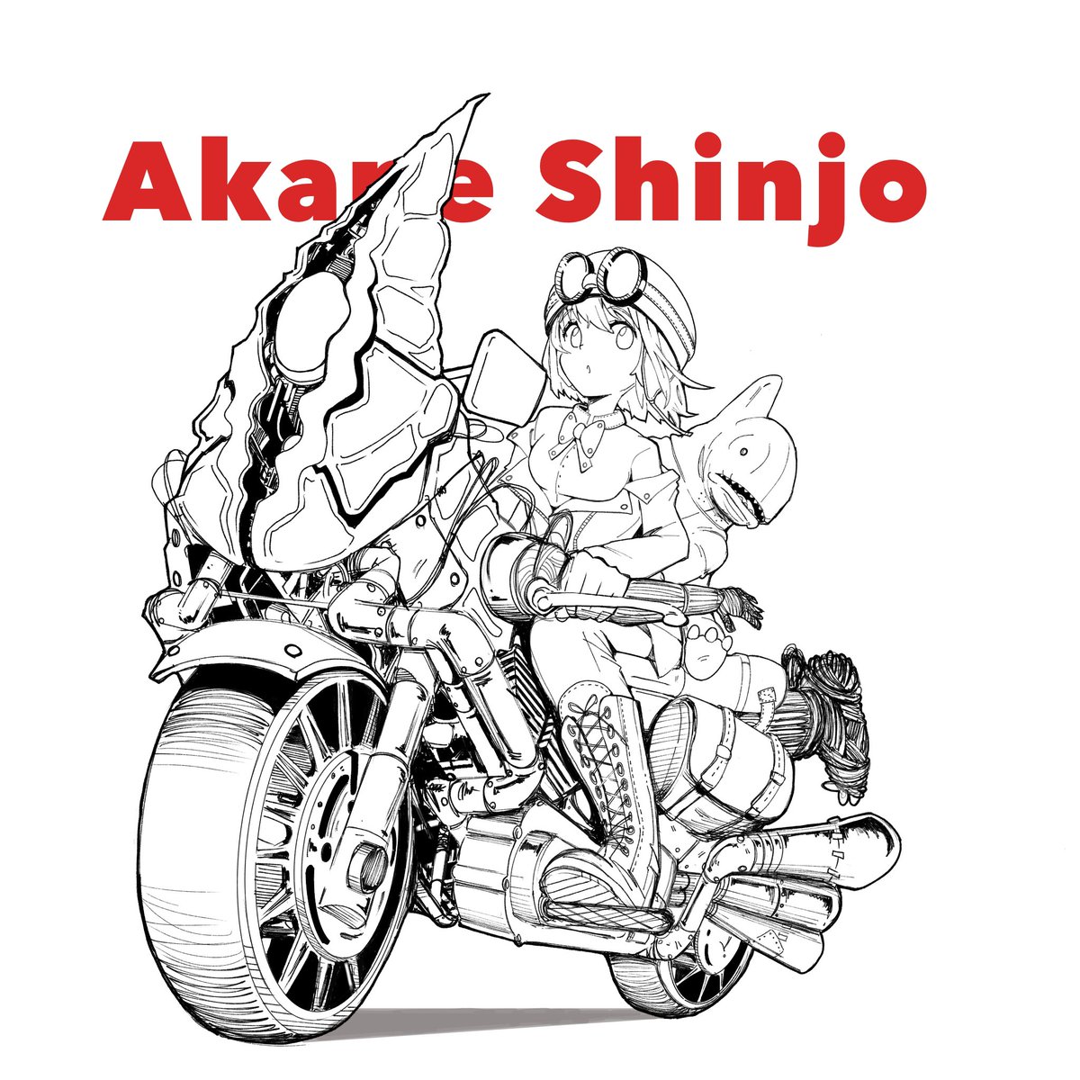いいね👍
沢山ありがとうございます🙇‍♀️！
頑張って描いてよかったー(^o^)！
何かリクエスト頂けたら、暇な時に描いてみますので、いつかコメントくださいませ🔫 
#アカネ誕生日おめでとう
#新条アカネ生誕祭2026 
#ツブイマ
#GRIDMAN_UNIVERSE