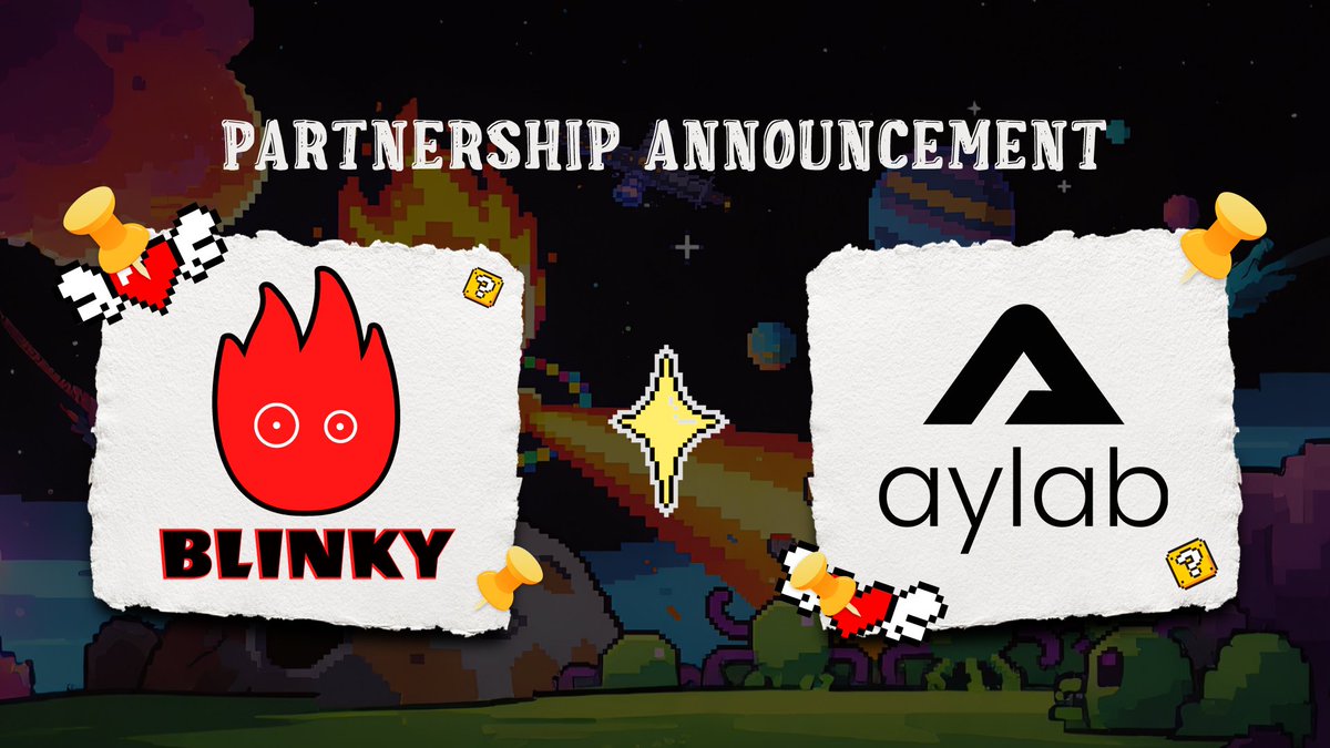 BlinkyLabs's tweet image. Blinky 🤝 Aylab

We’re excited to partner with @Aylab_io, a leading Web3 growth partner powering large-scale user acquisition with AI-driven, on-chain advertising.

Together, we’ll explore how AI-powered NFTs and data-driven growth infrastructure can accelerate community…