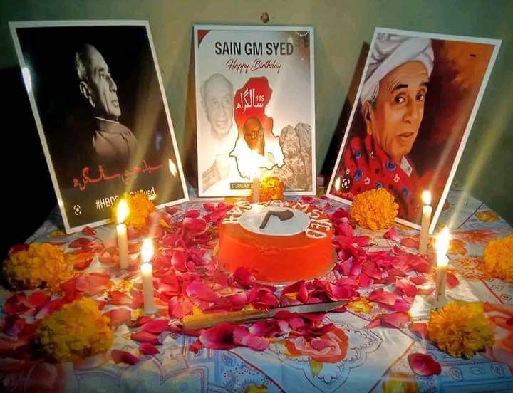 #HBDSainGMSyed
اچو ته گڏجي رھبر سنڌ مفڪر اعظم سائين جي ايم سيد جي سالگرھ جي تياريون ڪريون سوشل ميڊيا جي دوست ساٿين سان گڏجي رھبر جي لاء لکون ۽ ڳالھايون