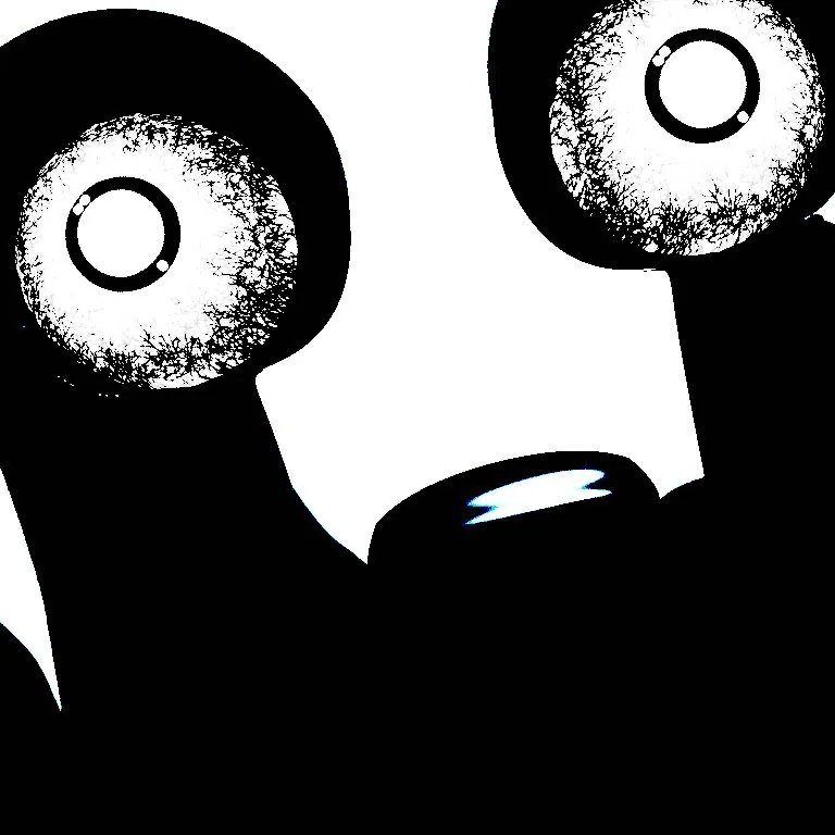 FazbearArchive_'s tweet image. Faz-Fact: Upon brightening Nightmarionne's jumpscare image, eyes can be seen inside the sockets.