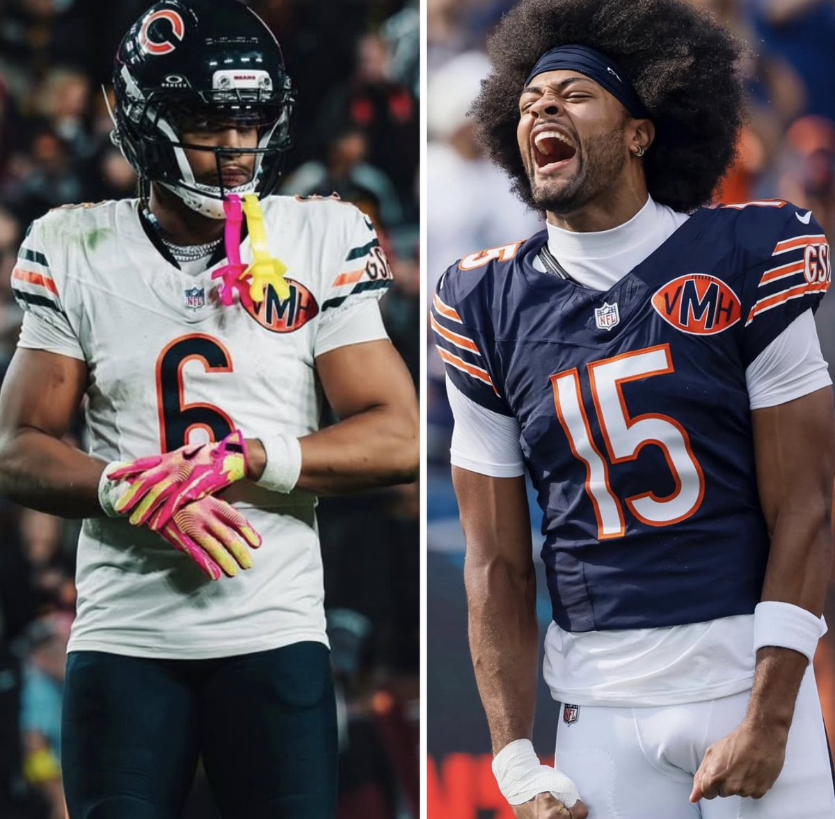 bearszn's tweet image. HC Ben Johnson on WR Rome Odunze &amp;amp; CB Kyler Gordon: 

“We'll see what it looks like again today both him and Rome. It's good to have them both back out there. They're excited. They're moving around well and we'll see if they can help us out this weekend." 👀

via @CourtneyRCronin