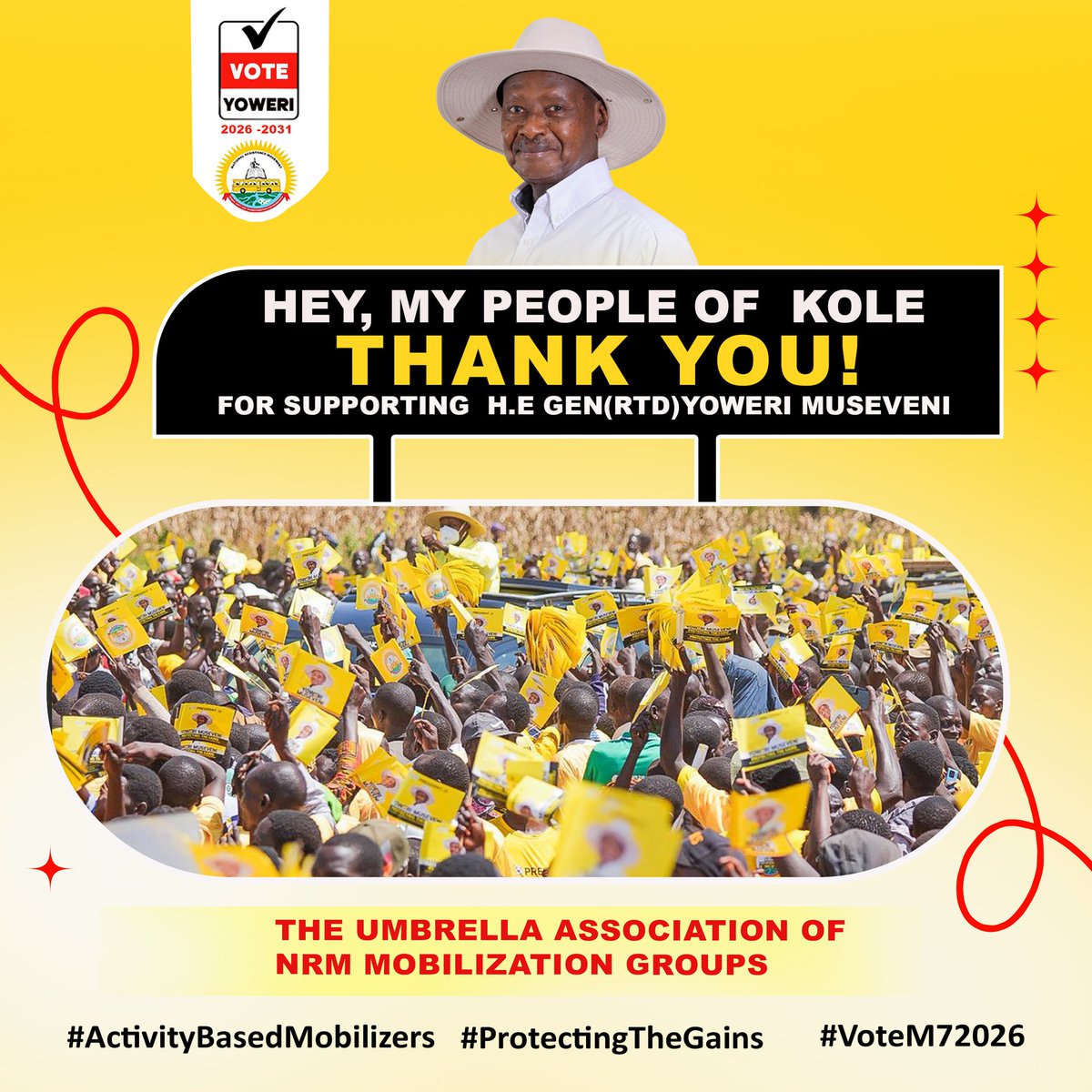 Umbrella Association of NRM Mobilization Groups tweet media