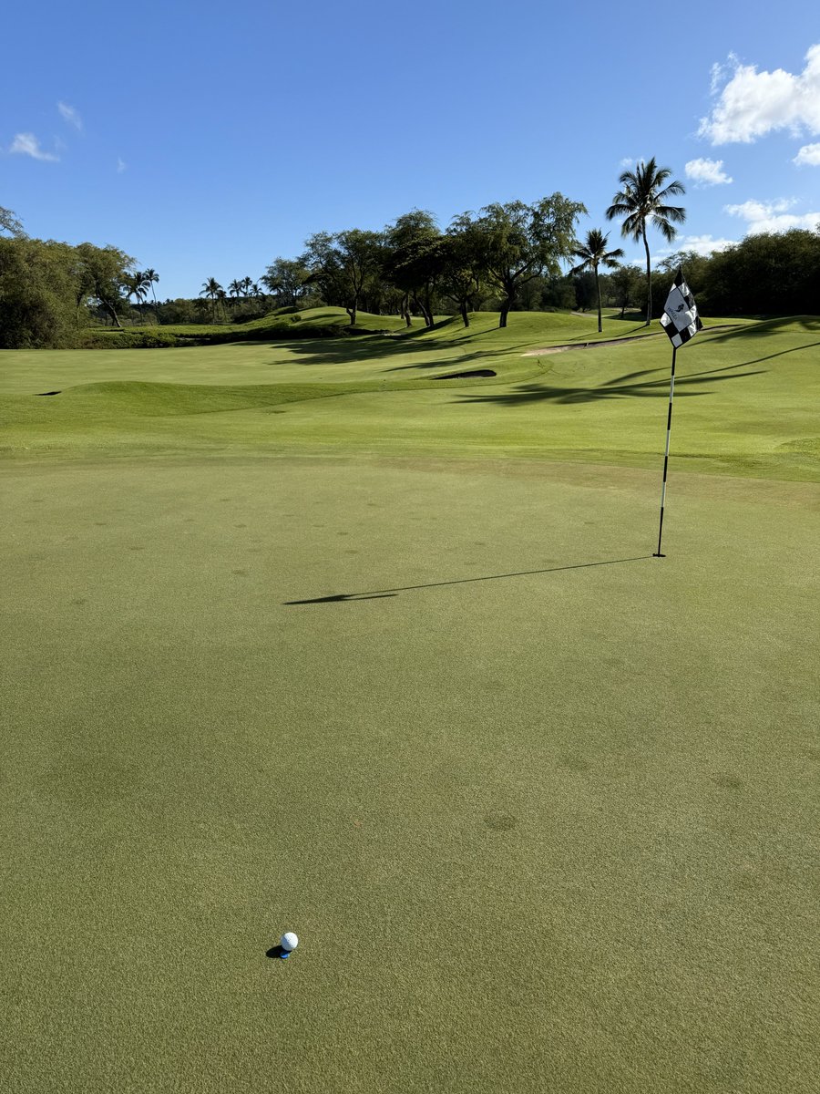 Fairway_Labs's tweet photo. Par 4, drove the green from ~275. Missed the eagle putt :( https://t.co/yMGG9abXSY