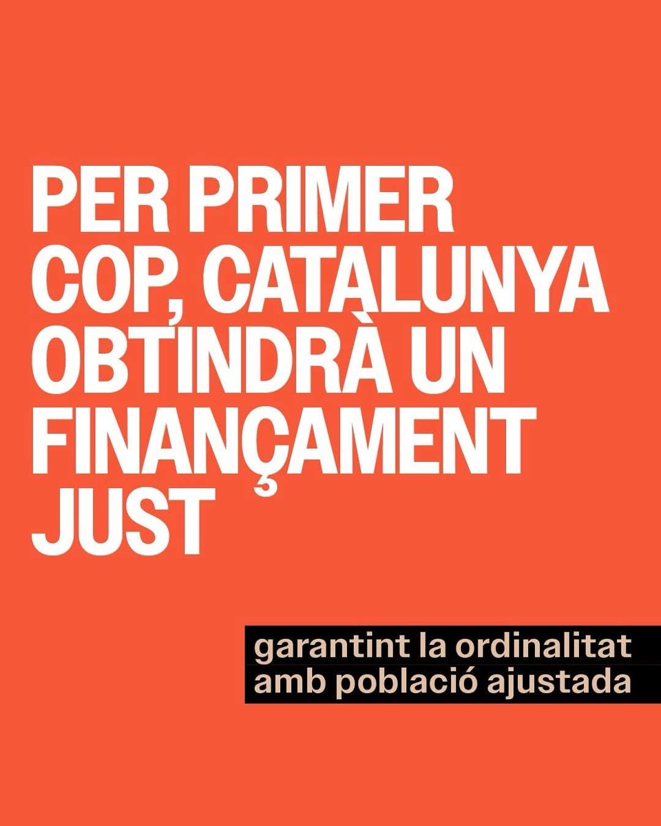 ErcCunit's tweet image. Més sobirania, menys dèficit fiscal i un finançament just per a Catalunya.
Més recursos per millorar la vida de la gent i enfortir el país.
✊🌱 Aquesta és la feina d’ERC. També a Cunit.
