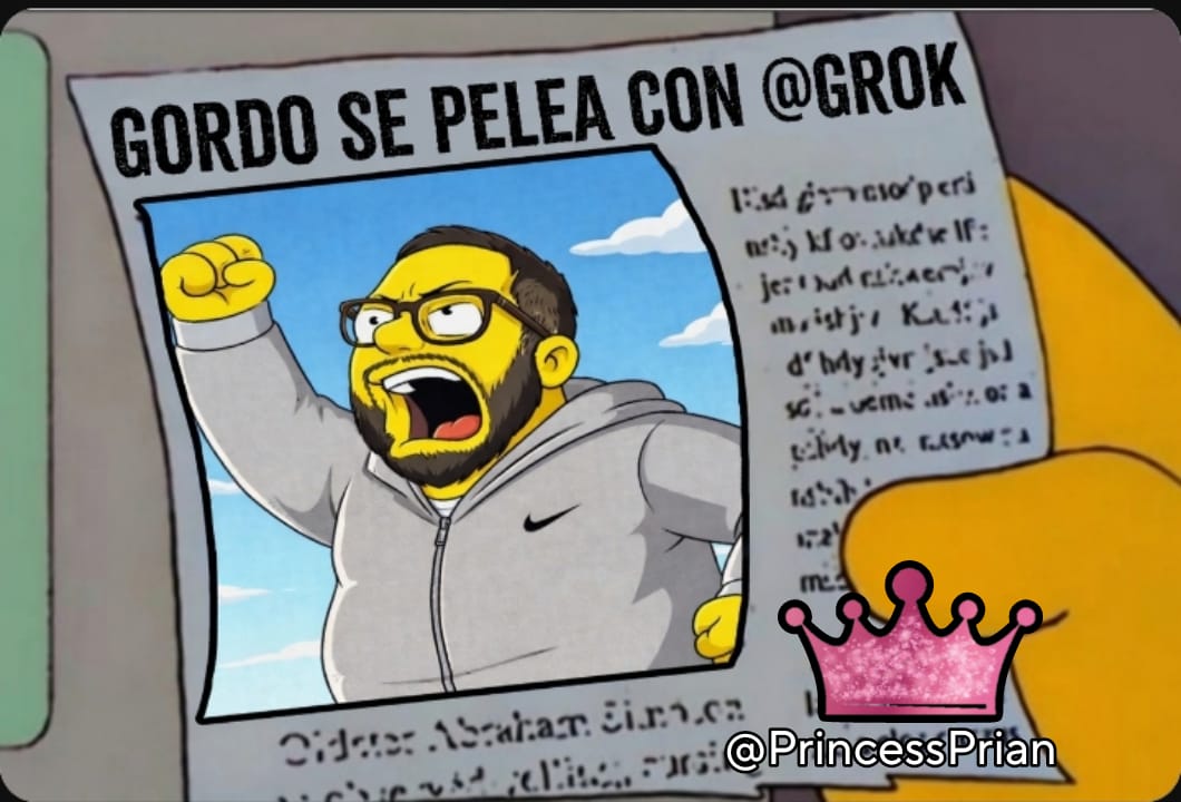 PrincessPrian's tweet image. Por esto pago el internet 🛜 

😂👏🏻🤣

@_JRLB_  🆚  @grok