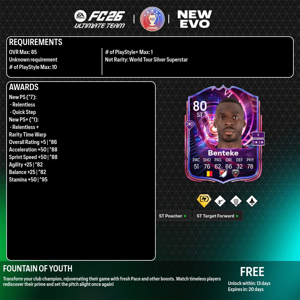 FifaUtPosting's tweet image. Lo nuevo de hoy!
- marquesinas
- nueva evo
- kane potm
#FC26 #eafc26