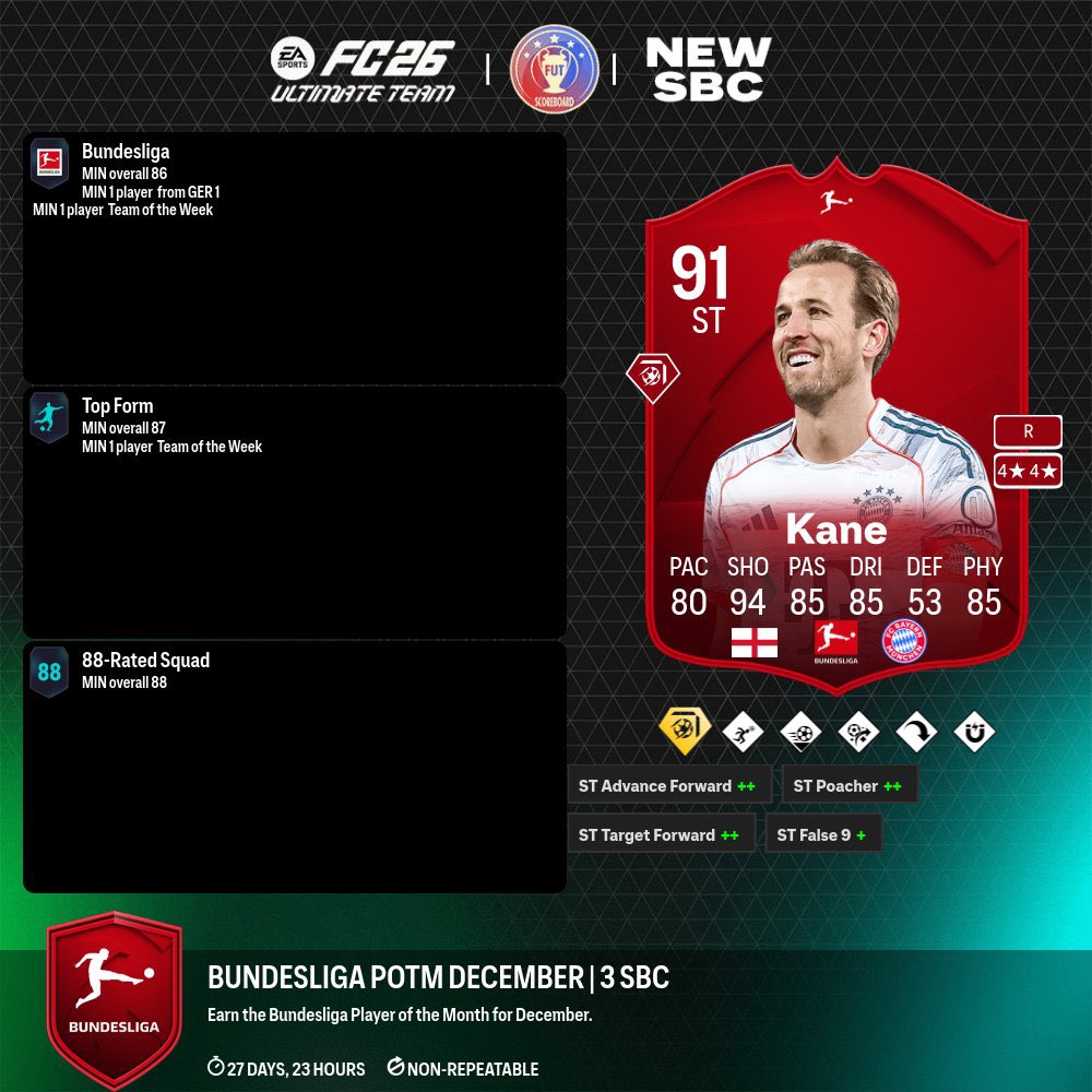 FifaUtPosting's tweet image. Lo nuevo de hoy!
- marquesinas
- nueva evo
- kane potm
#FC26 #eafc26