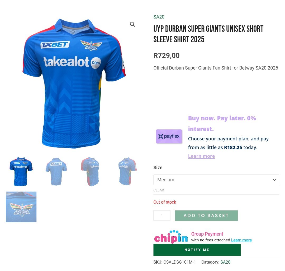 Out of Stock 😞😔