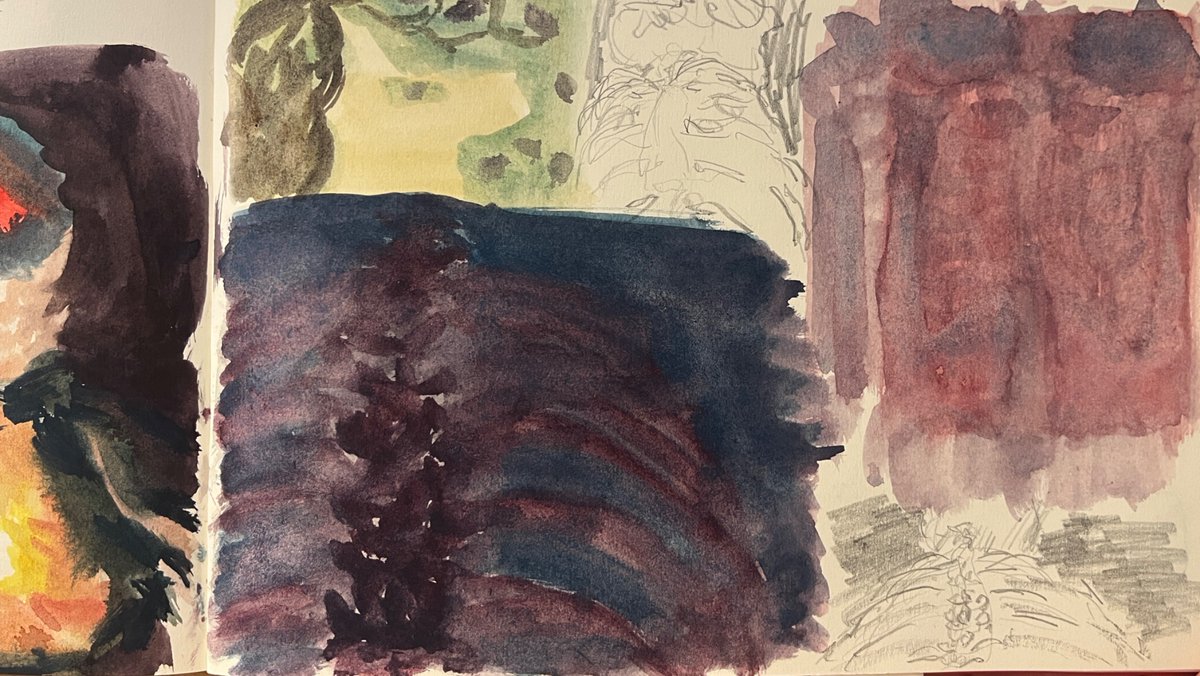 calpitoki's tweet image. Sketchbook tour, colour test some of them is copy 
#rkggk #落書き #Skebアピール募集 #sketchbook