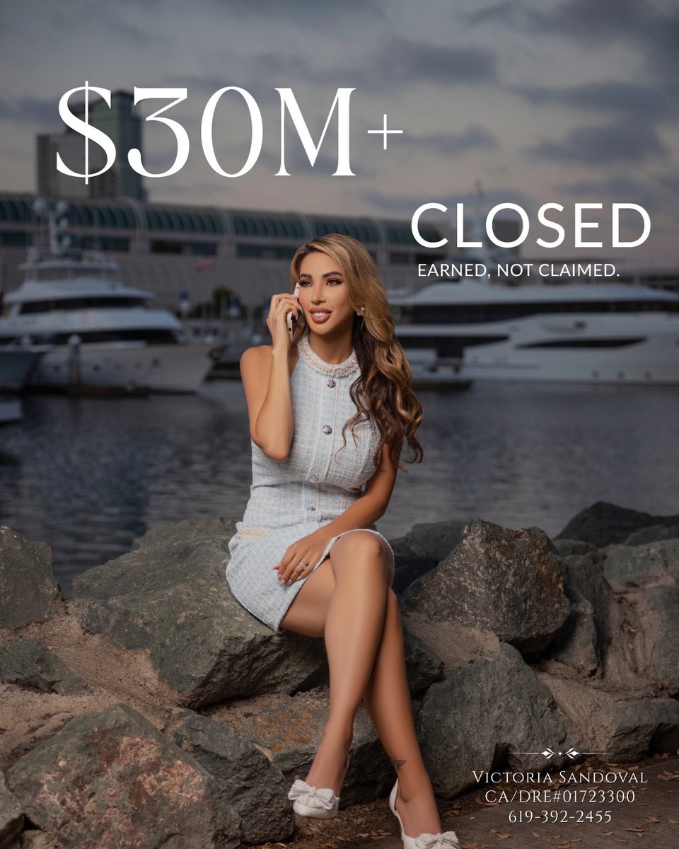 2025 pushed us all. While I didn’t hit my original sales goal, I did close $30M+ in a tougher, more competitive market. It is a testament to consistency, teamwork, and trust from my clients.Hard work. Clear strategy. No shortcuts. #selectpremierproperties #sandiegorealestate