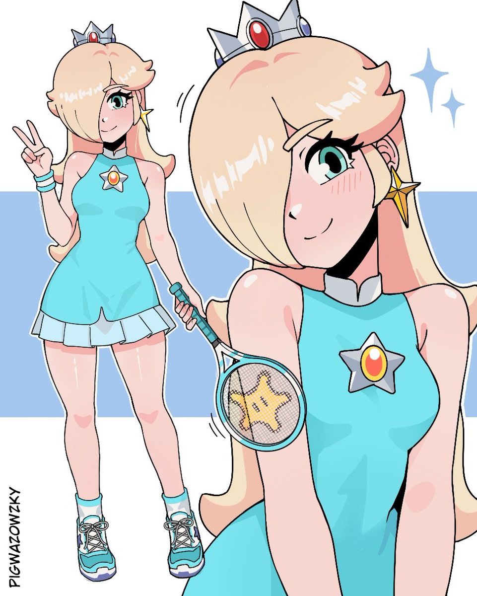 PigWazowzky's tweet photo. She need a tennis partner. You in? 🐖
.
#Rosalina https://t.co/StdevJ82EF