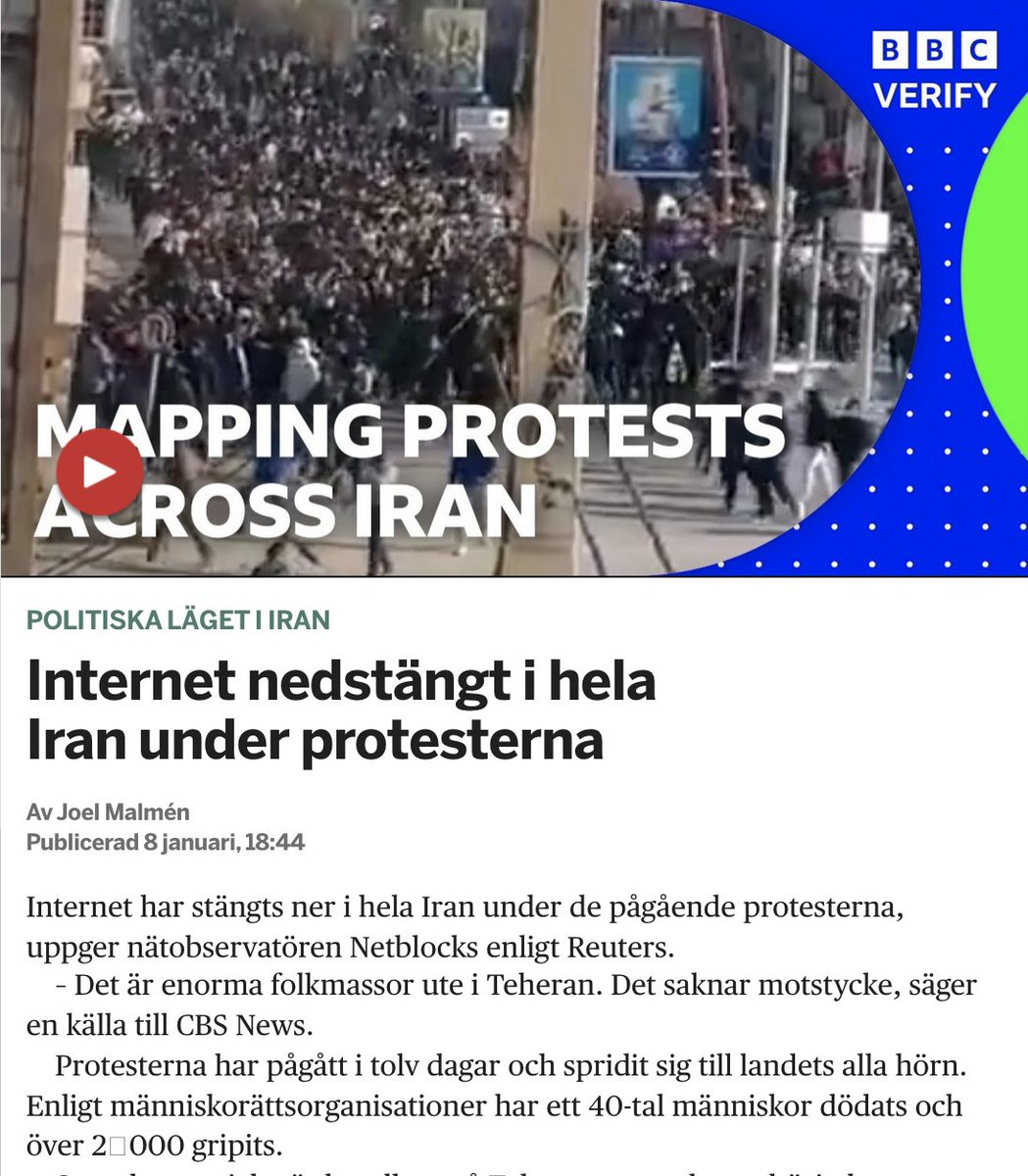 GStrand45's tweet image. Internet down in Iran...

"There is a company called Ericsson" //DJT
@realDonaldTrump @elonmusk