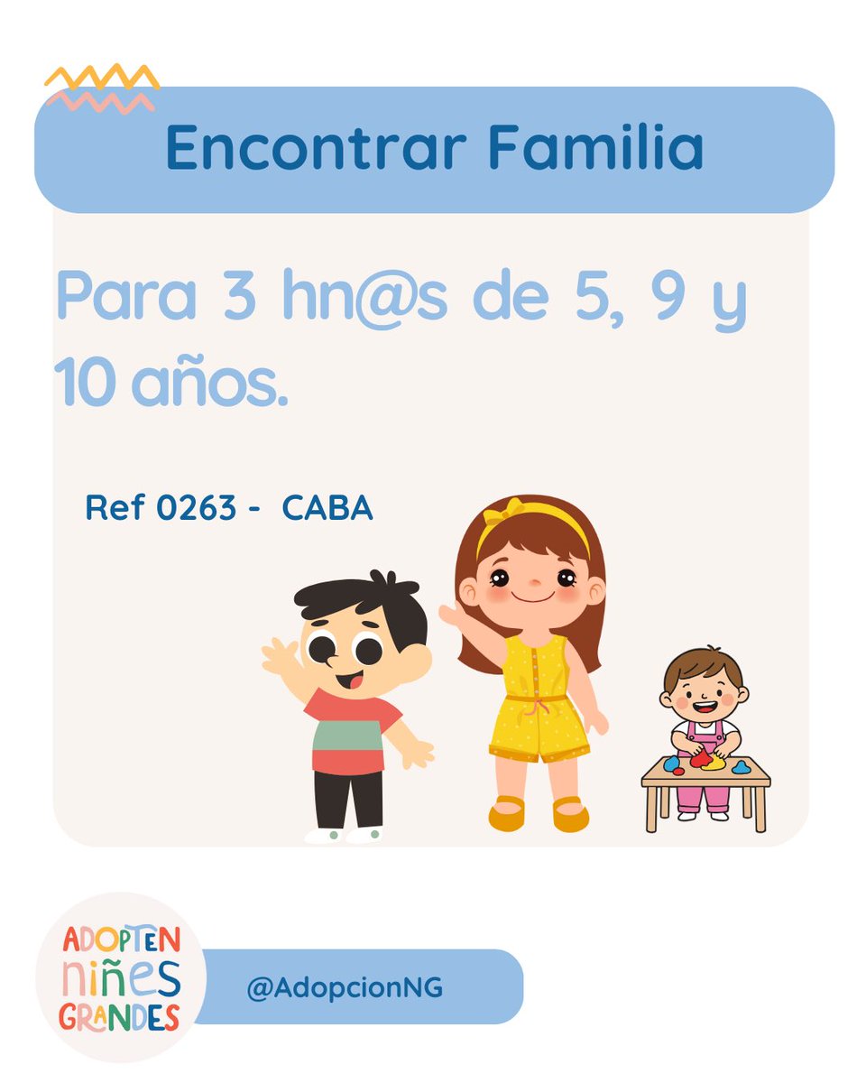 AdopcionNG's tweet photo. ❤️🏠Esta convocatoria vence pronto y necesitamos que difundan muchísimo así llega a la persona correcta https://t.co/95RCrjWo8L