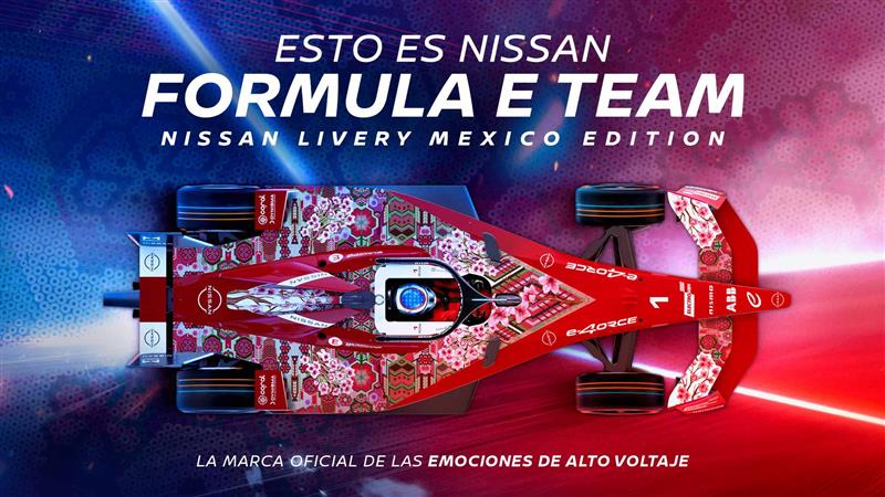 Cuando el arte wixárika se encuentra con la adrenalina eléctrica.
Así nace el monoplaza de Nissan Formula E Team para el E-Prix de México, diseñado por César Menchaca.
Prepárate para verlo electrificar la pista este 10 de enero. 

#FormulaE #EmocionesDeAltoVoltaje.
#EstoEsNissan