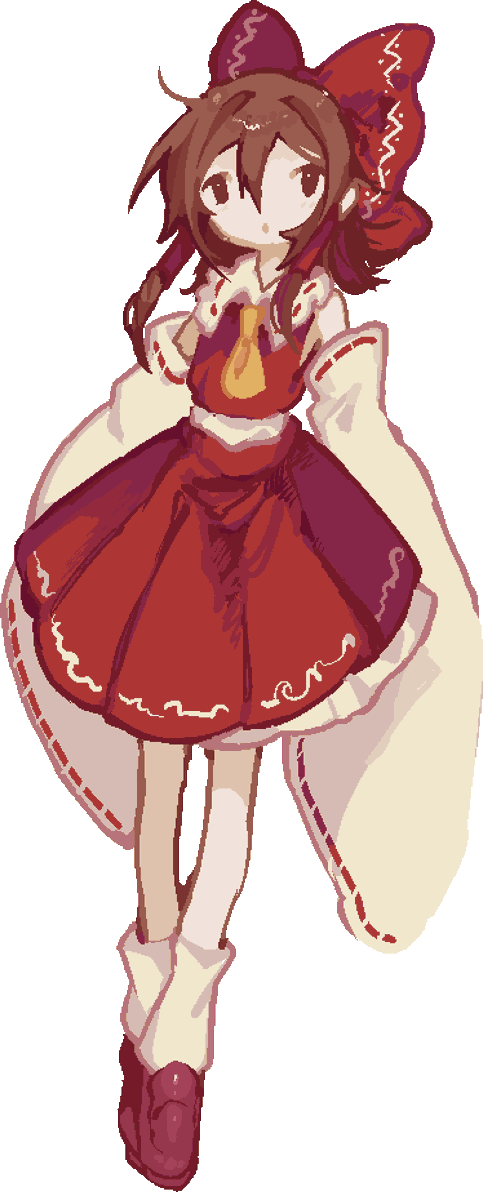 Choccolatepain's tweet image. #東方 #ドット絵 しばらく描いてなかった