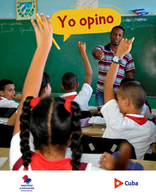 🇨🇺 Los niños y niñas tienen mucho que decir sobre el mundo que quieren. Escuchemos sus voces en las decisiones que les afectan.
#CubaMined
#ConFidelEnCadaAula