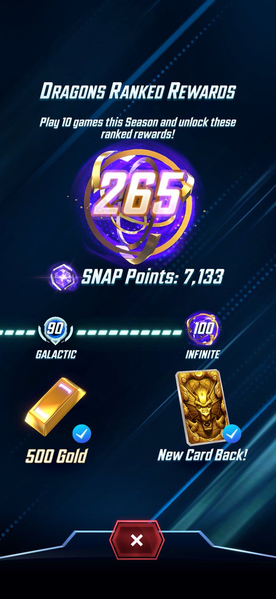 Chase_Ballard's tweet photo. @RegisKillbin Fastest Infinite climb ever. This deck is a good mix of annoying to the opponent plus beefy output on turn 6 that can move with Marvel. Don’t sleep on the Luna + Chord combo on turn 4 to give them a bit of clog and set yourself up for a 2 card turn 5.Shou-Lao will see a nerf soon https://t.co/vxkOzNMvyI