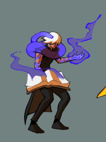 he was just a lil snake dude