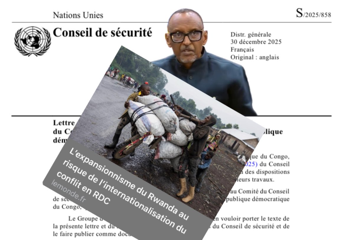 JF_LE_DRIAN's tweet image. Le rapport des experts de l'ONU est accablant pour Kigali et son proxy, le M23. Extraits en substance :

1. Manipulation idéologique et amalgame criminel

L'usage délibérément vague du terme "FDLR" crée un amalgame odieux entre communautés hutu inoffensives et le groupe armé…