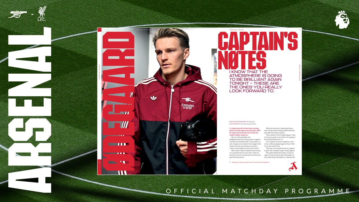 Arsenal Programme tweet media