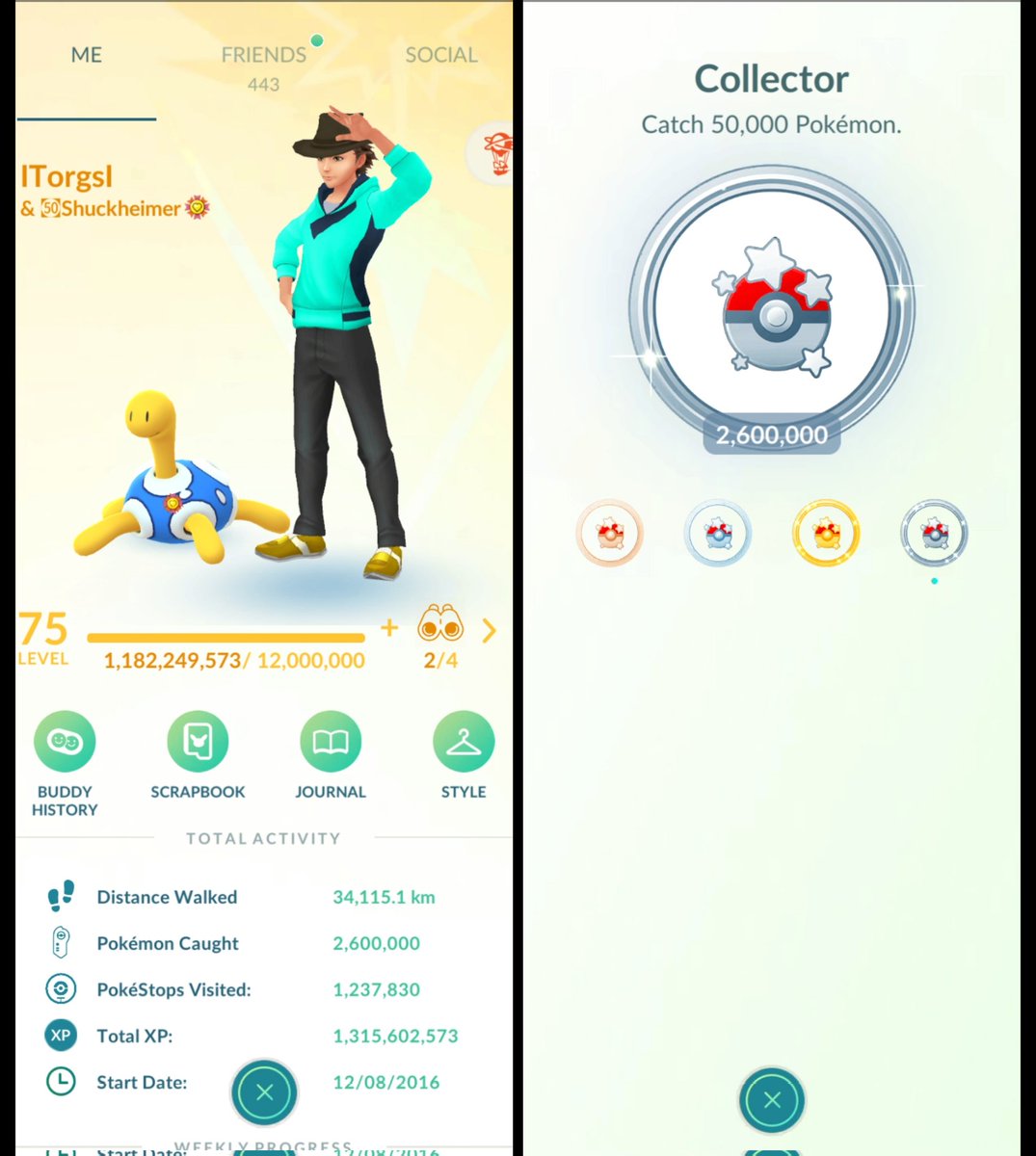 Next milestone reached

2.6M catches ✅

Slow and steady these days 🐌