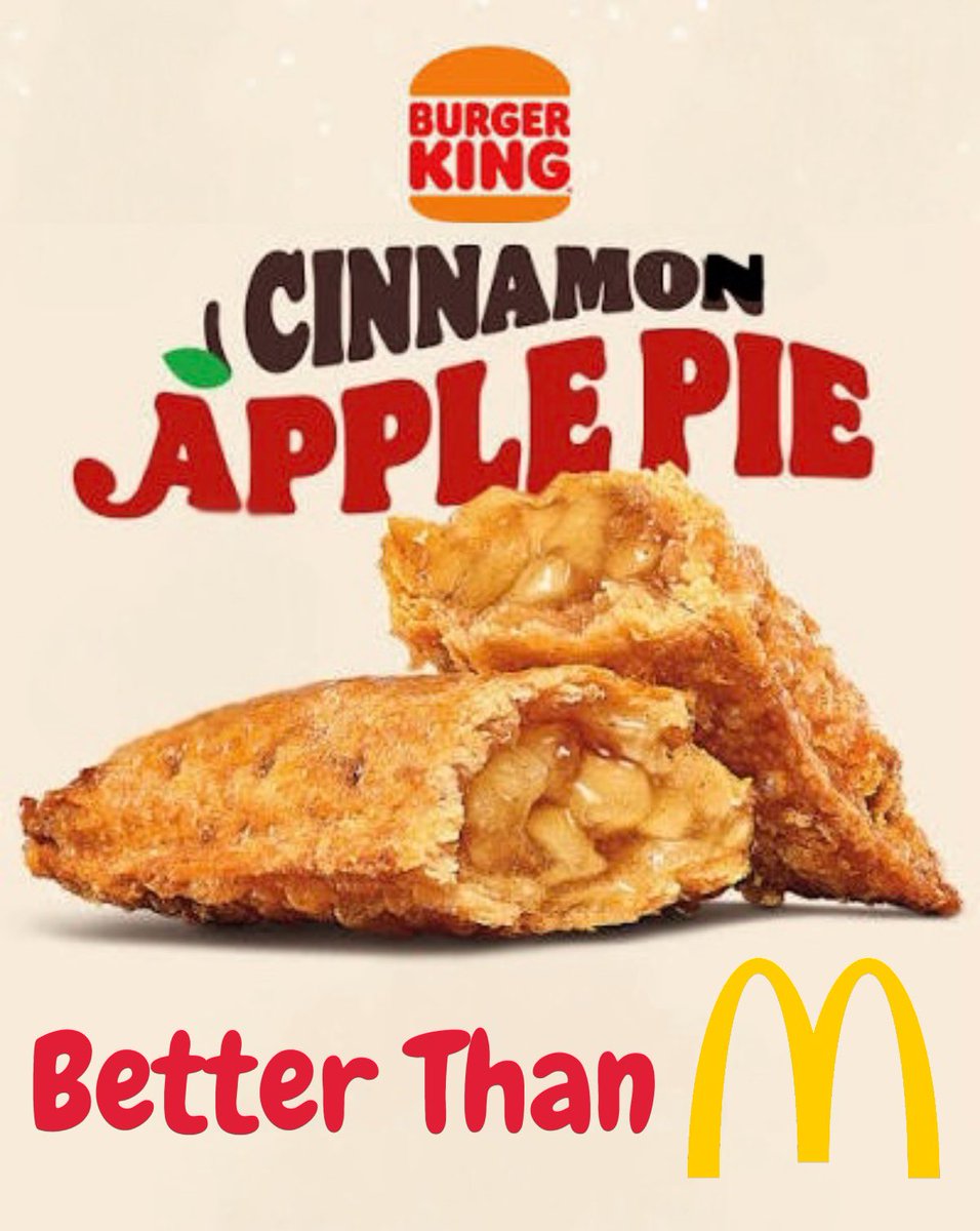 Mad_Dawg19's tweet image. The apple pie @BurgerKing is better than McDonald's. #delicious