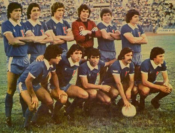 RABIGONZ's tweet photo. La @UdeChile 1980  El equipo que me enamoró. El primero que vi en la cancha. https://t.co/xg5hzmgzQB